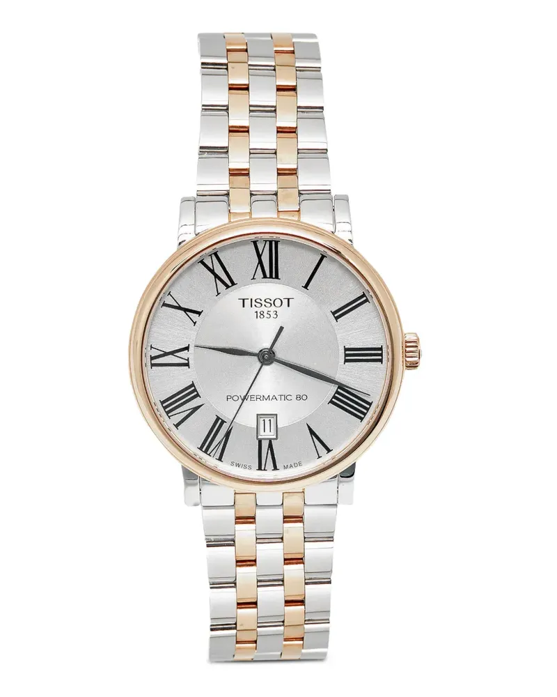 Tissot Carson Armbanduhr 40mm - Silber Silber