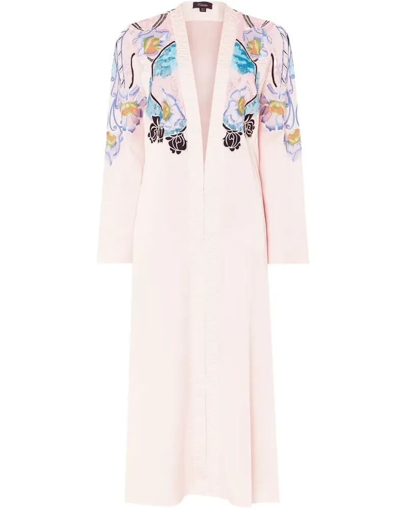 Temperley London Gracia Mantel - Rosa Rosa