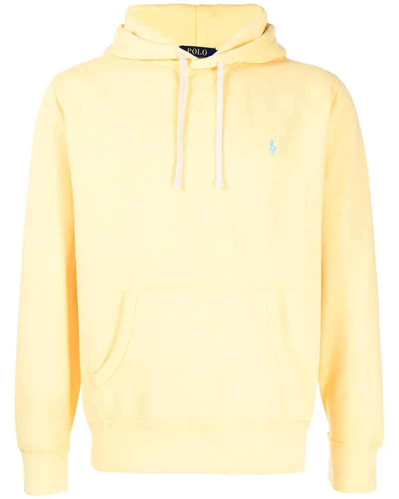 Ralph Lauren Fleece-Hoodie mit Pony - Gelb Gelb