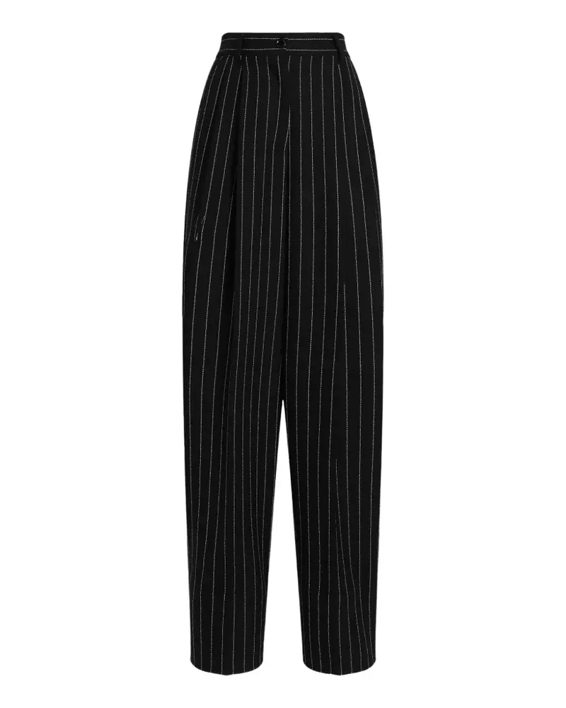 Dolce & Gabbana Hose mit Nadelstreifen - Schwarz Schwarz