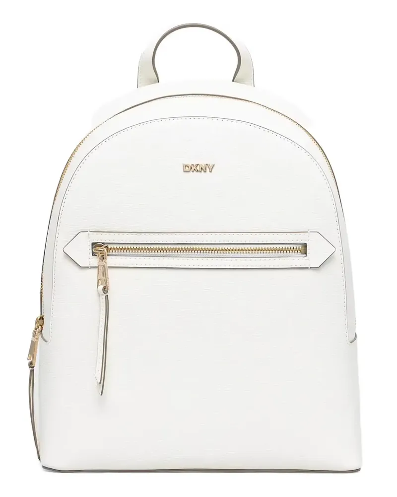 DKNY Rucksack aus Leder - Nude Nude