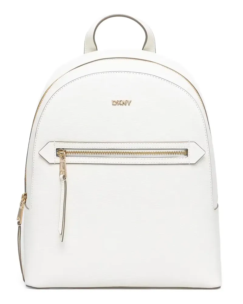 DKNY Rucksack aus Leder - Nude Nude