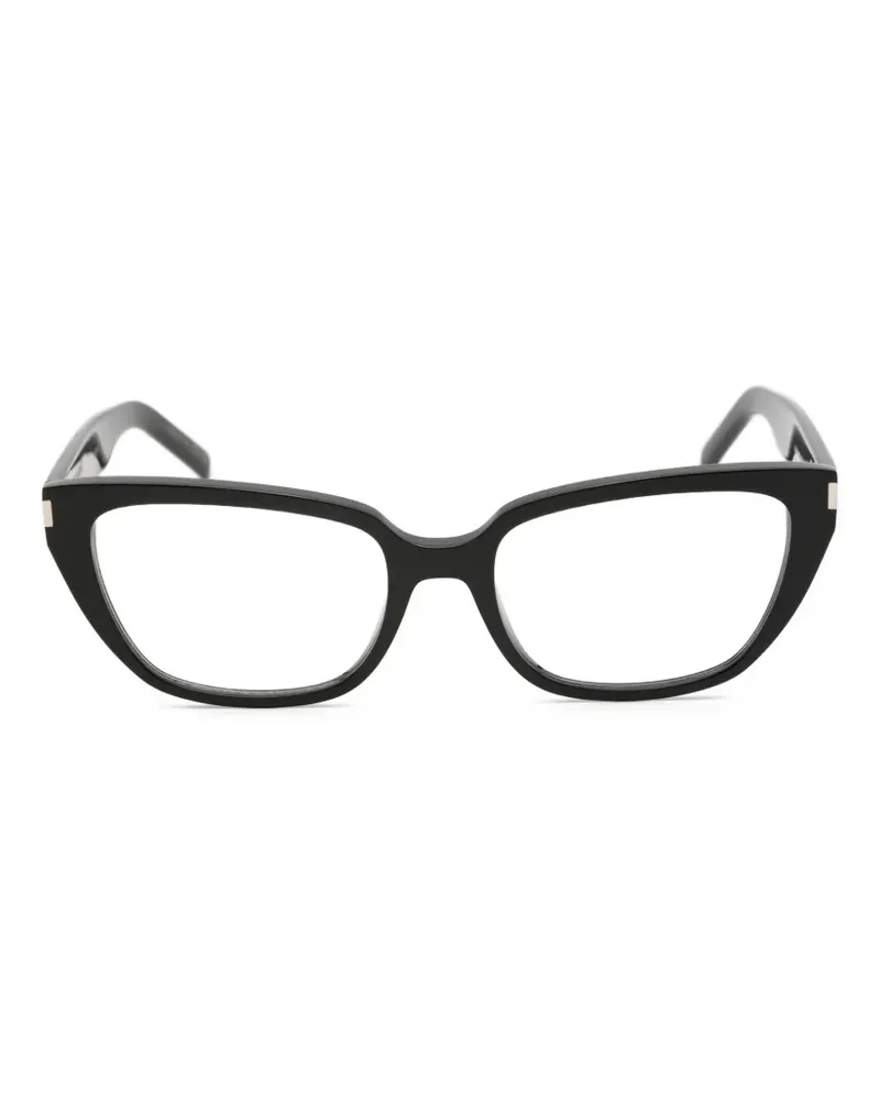 Saint Laurent Brille mit Cat-Eye-Gestell - Schwarz Schwarz