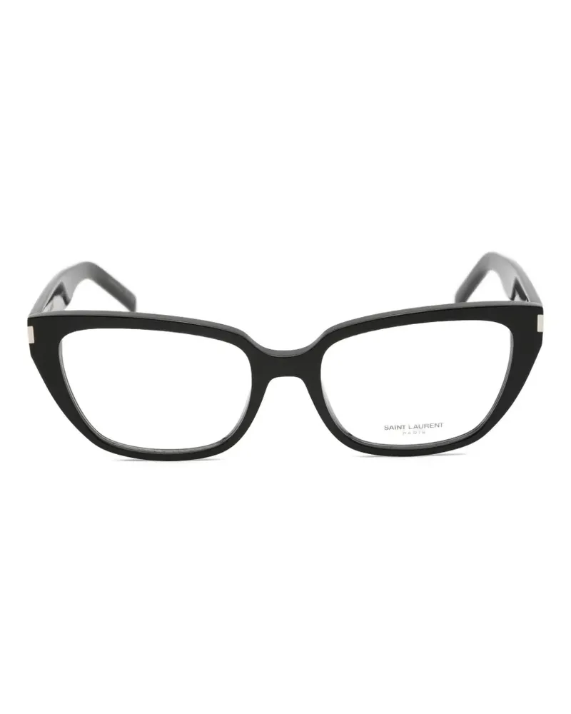 Saint Laurent Brille mit Cat-Eye-Gestell - Schwarz Schwarz