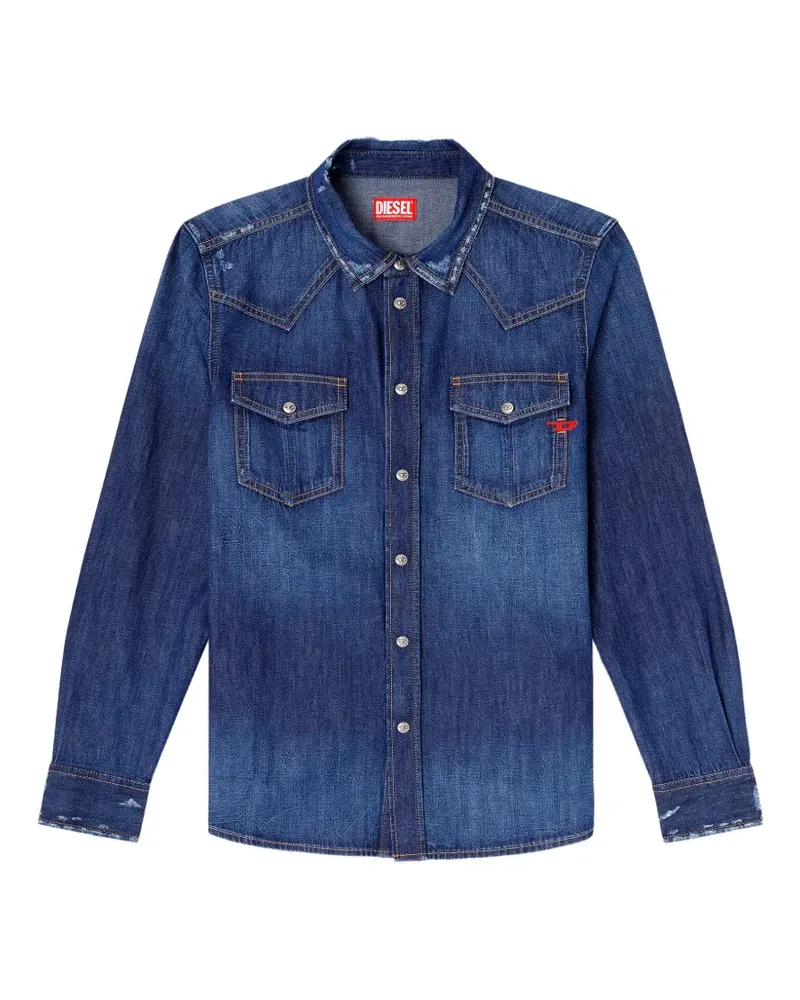 Diesel D-Vega denim shirt - Blau Blau