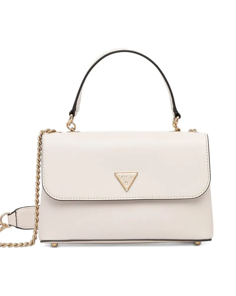 Guess Daryna logo-plaque chain shoulder bag - Nude Nude