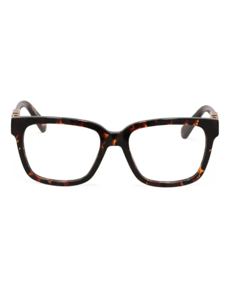 OFF-WHITE square-frame optical glasses - Braun Braun