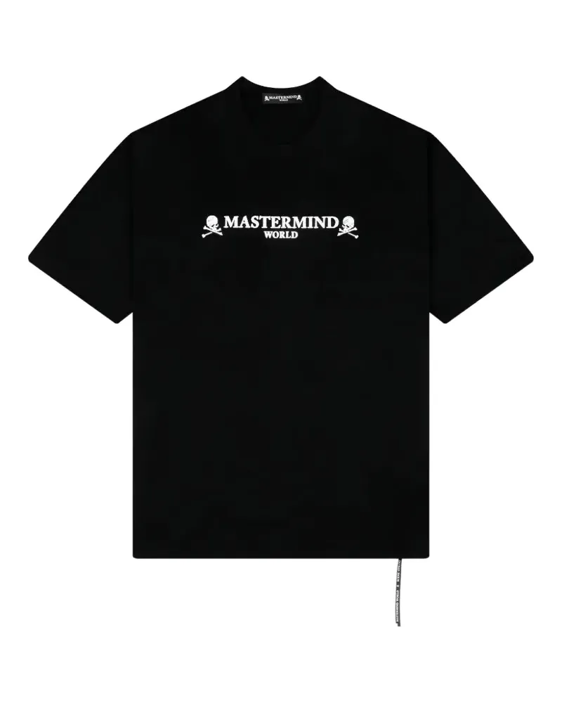 Mastermind World T-Shirt mit Totenkopf-Print - Schwarz Schwarz