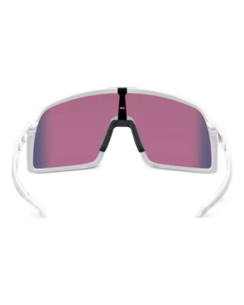 Oakley Sutro S Sonnenbrille mit Shield-Gestell - Weiß Weiß