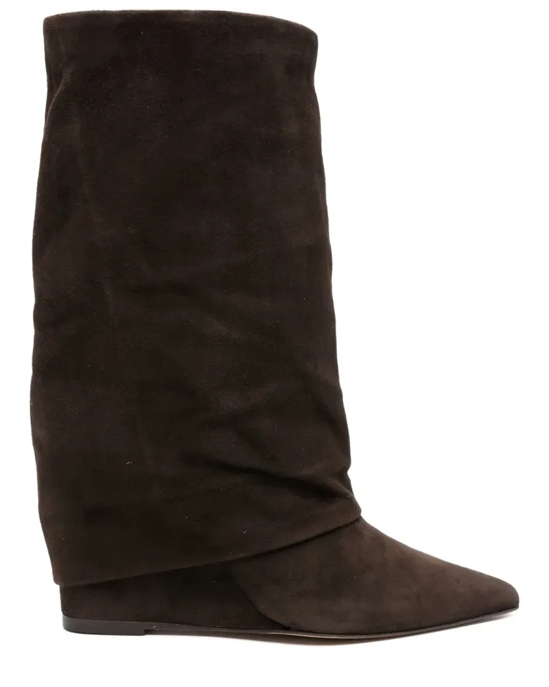 The Seller Lockere Stiefel mit spitzer Kappe 90mm - Braun Braun