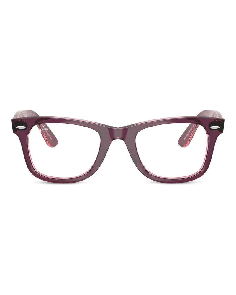 Ray Ban Brille mit eckigem Gestell - Violett Violett