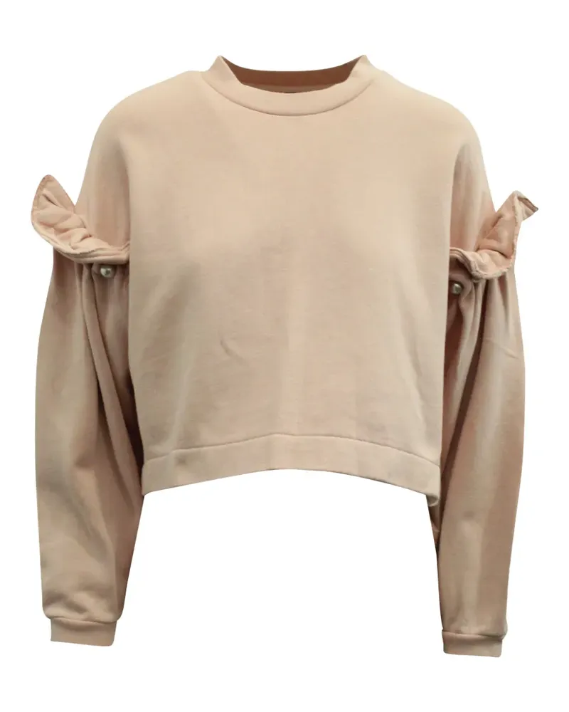 Mother of Pearl Dani Sweatshirt mit Perlenverzierung - Rosa Rosa