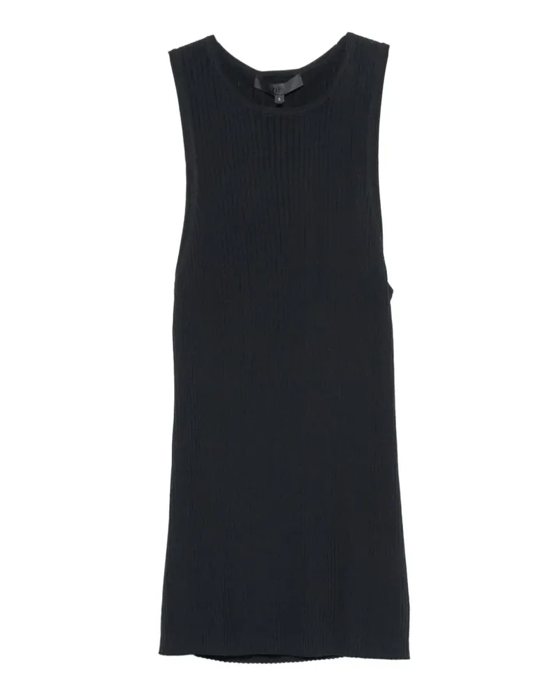 tibi Tanktop aus geripptem Strick - Blau Blau
