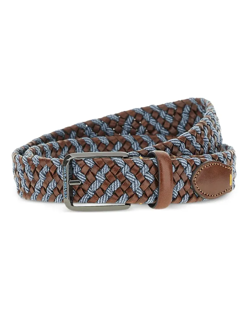 Paul & Shark braided belt - Braun Braun