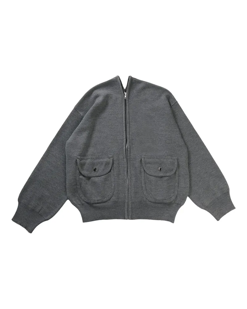 Magliano mélange-effect bomber jacket - Grau Grau