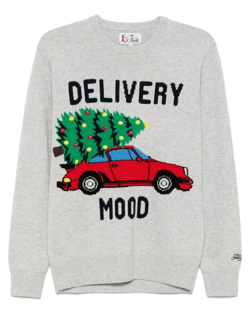 MC2 Saint Barth x PEANUTS™ Heron Pullover - Grau Grau