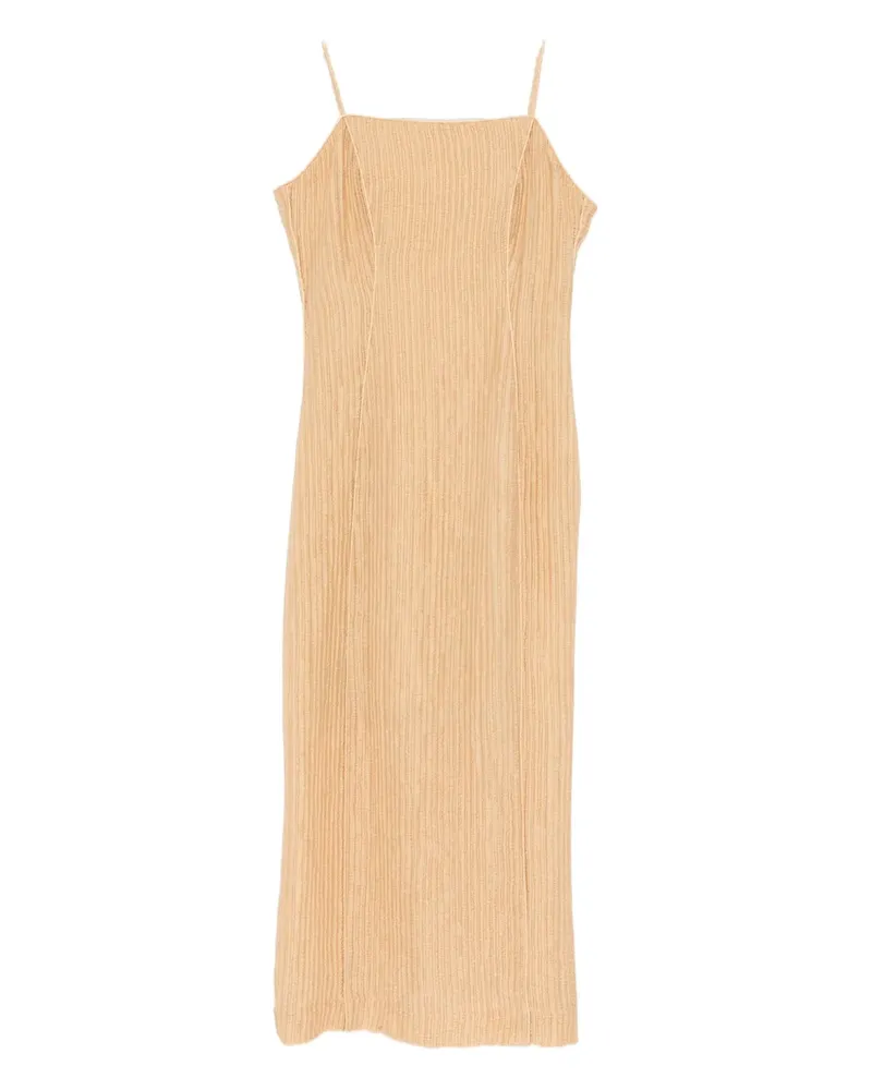By Malene Birger Lucille Kleid mit Falten - Braun Braun