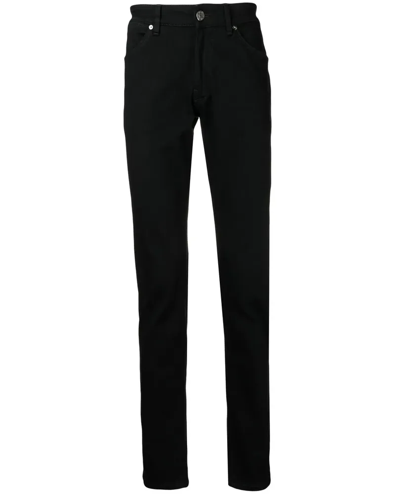 PT TORINO Klassische Slim-Fit-Jeans - Schwarz Schwarz