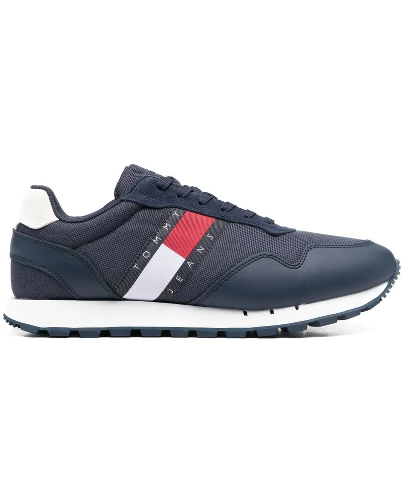 Tommy Hilfiger Sneakers mit Logo-Patch Blau