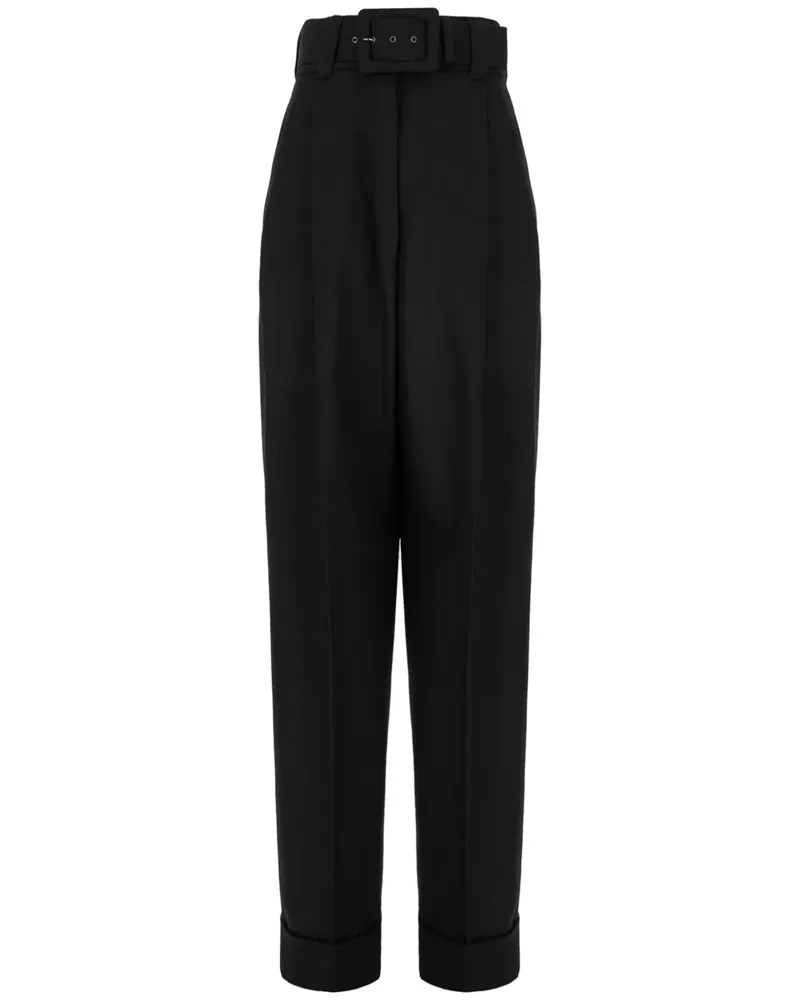 Max Mara Klassische Hose - Schwarz Schwarz