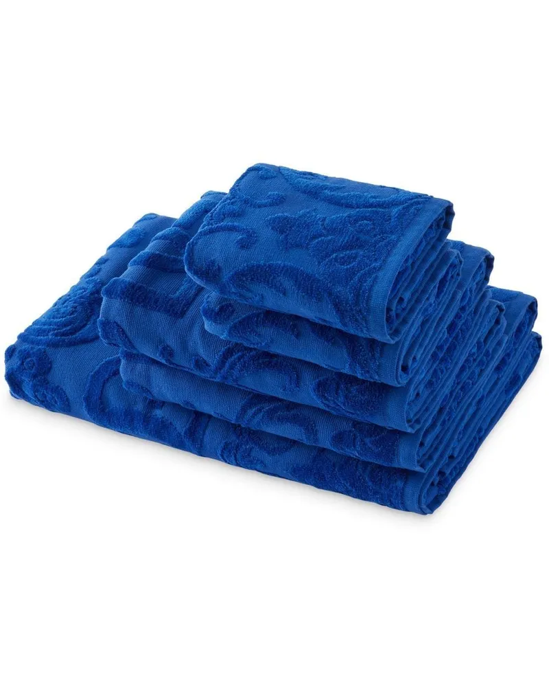 Dolce & Gabbana Frottee-Handtücher (5er-Set) - Blau Blau