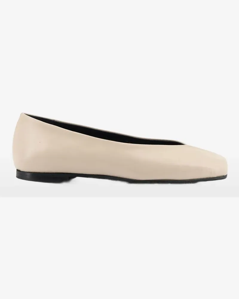 Alohas square-toe ballet flats - Nude Nude