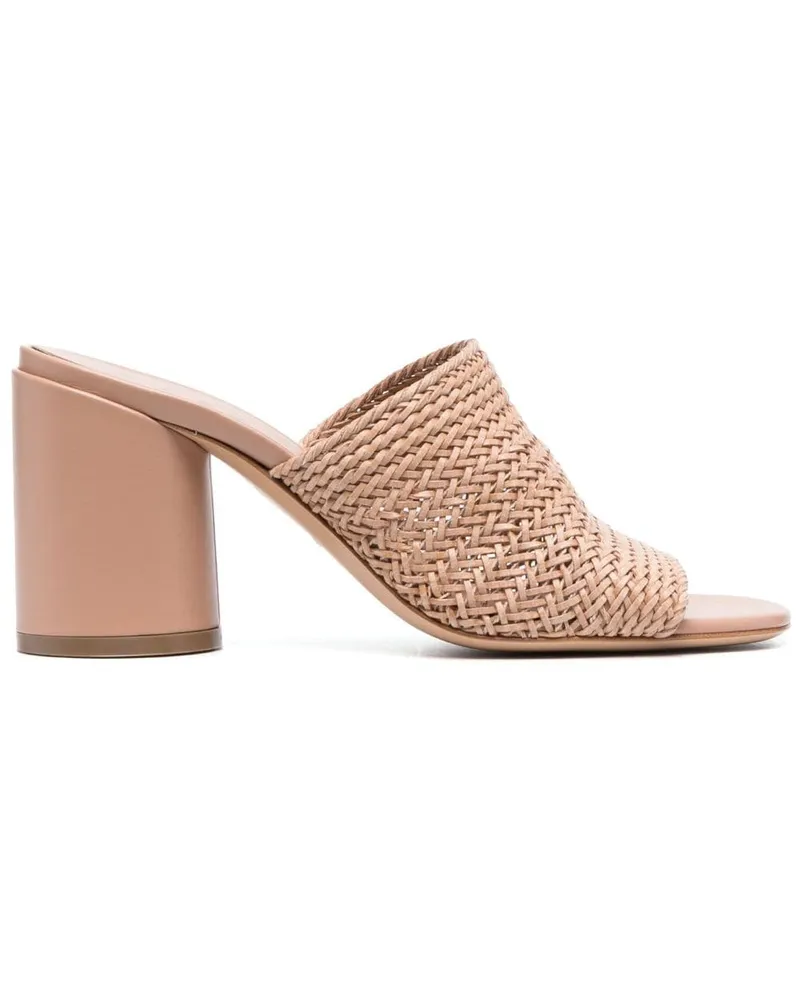 Casadei Hanoi Mules 85mm - Nude Nude