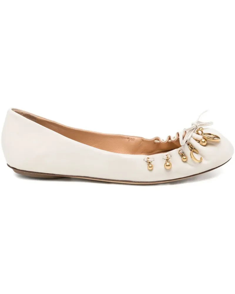 Chloé Charms Ballerinas - Nude Nude
