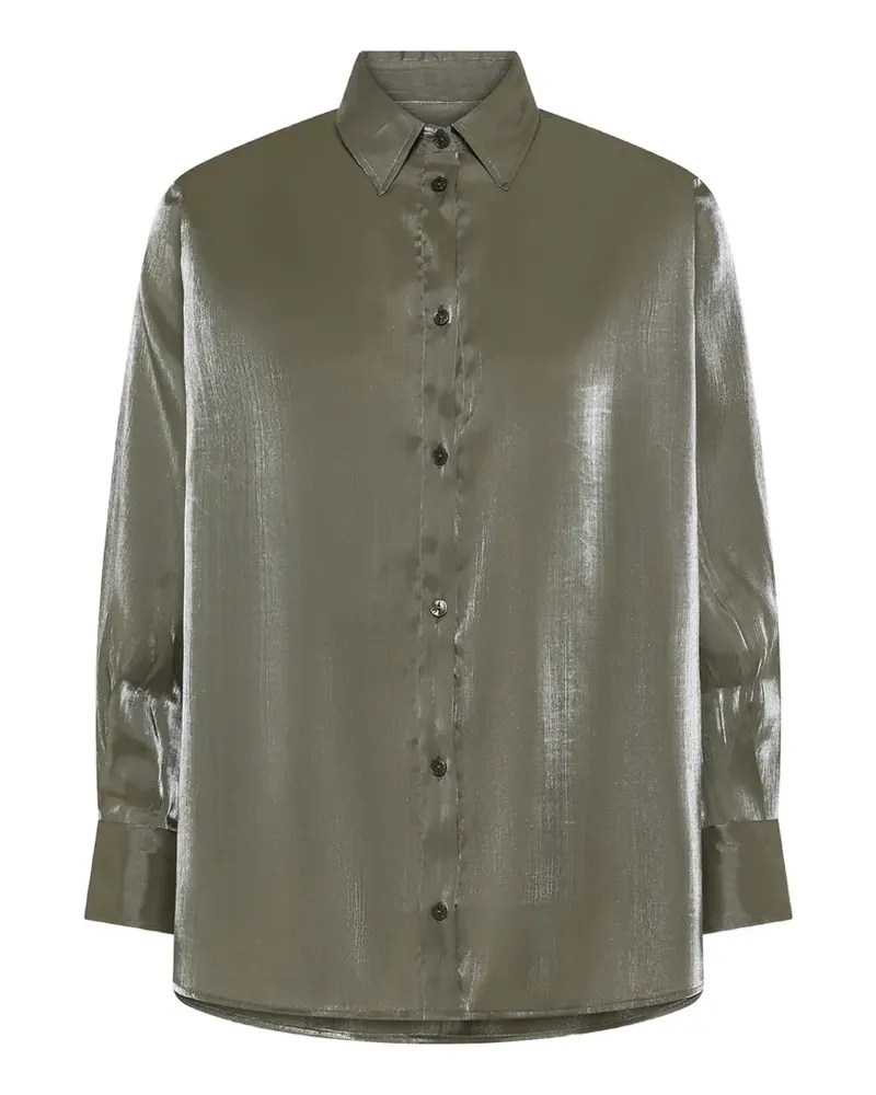 CRUNA Geknöpftes Yvonne Hemd - Grün Grün