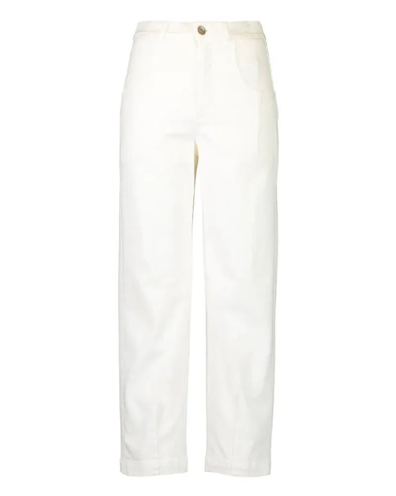 Eleventy panelled pants - Weiß Weiß
