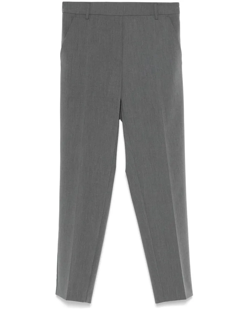 Blanca Klassische Tapered-Hose - Grau Grau