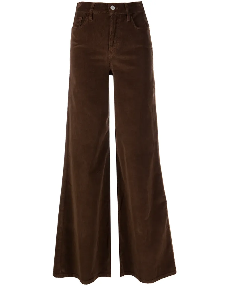 Frame Denim Klassische Palazzohose - Braun Braun
