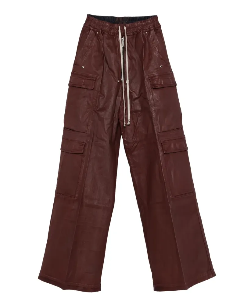 DRKSHDW by Rick Owens Cargohose mit Kordelzug - Rot Rot