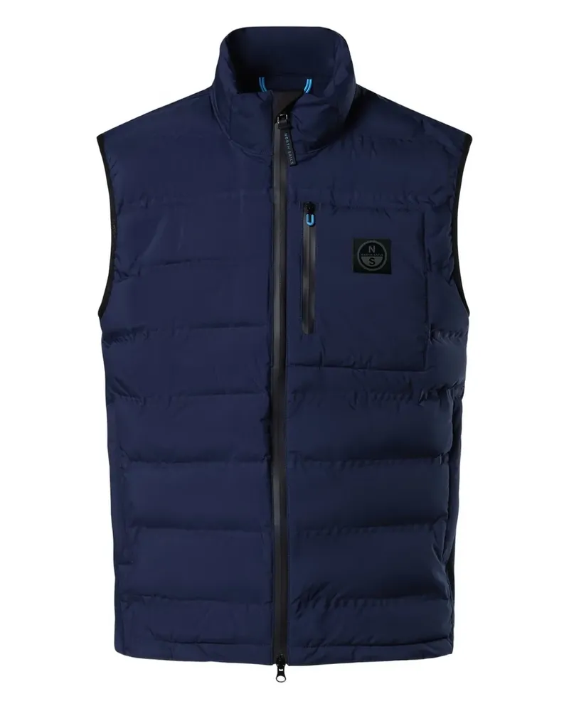 North Sails Gesteppte Weste - Blau Blau
