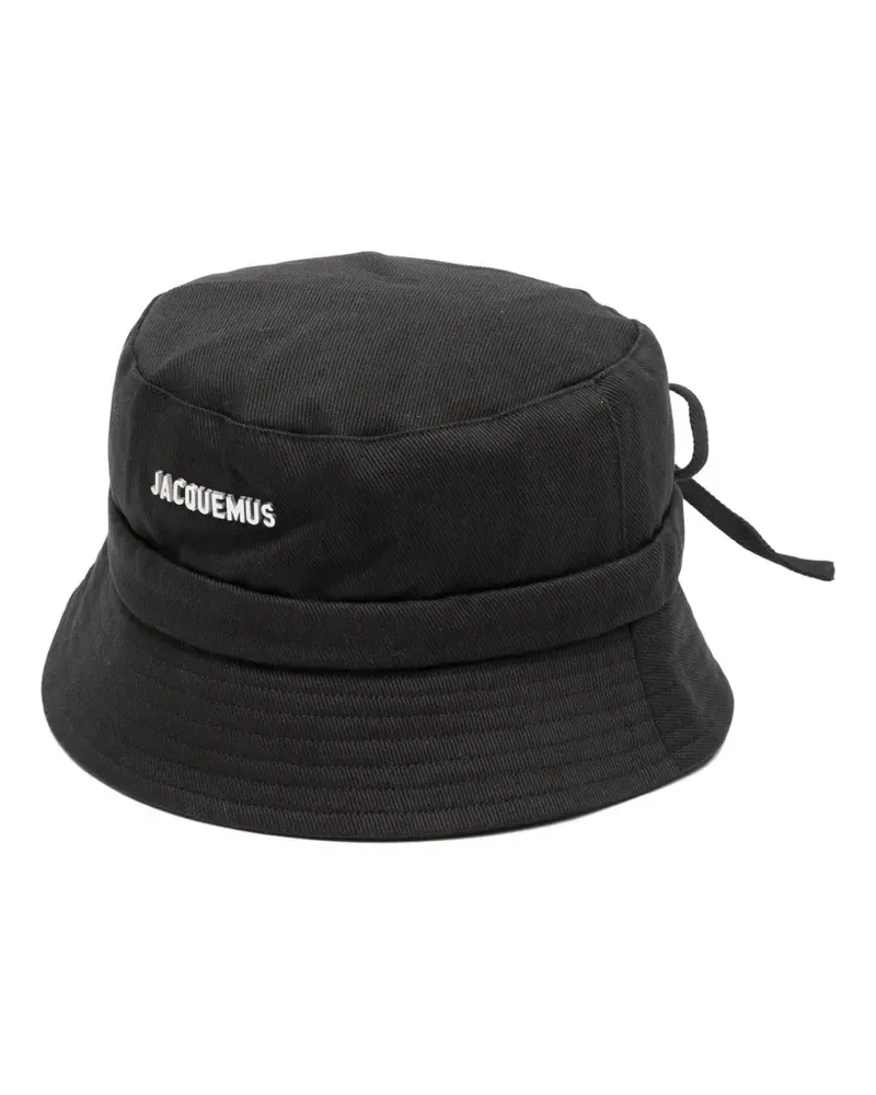 Jacquemus Le chapeau bob Gadjo Fischerhut - Schwarz Schwarz