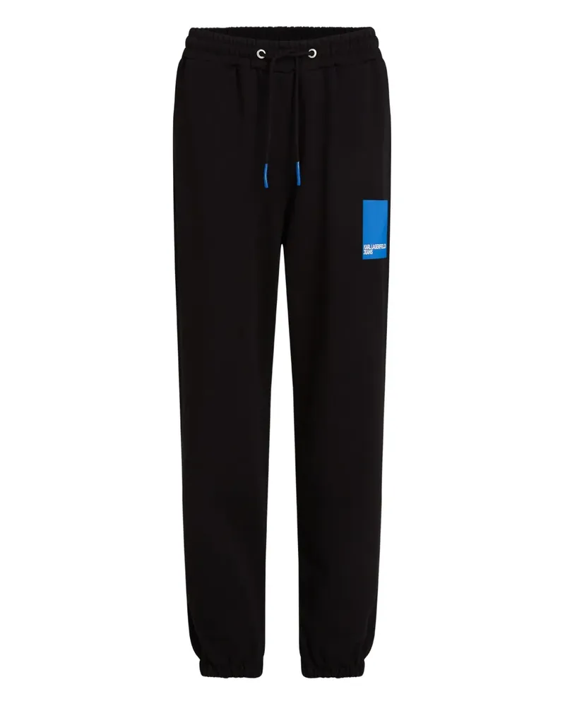 Karl Lagerfeld Jogginghose mit Logo-Print - Schwarz Schwarz