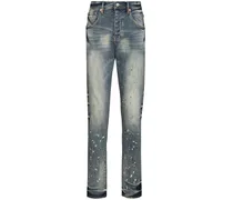 Vintage Spotted Tapered-Jeans