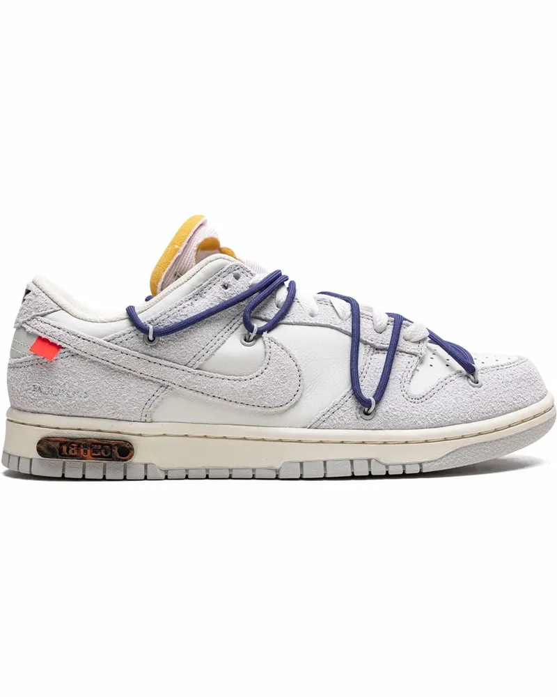 Nike x Off-White Dunk Low Sneakers - Grau Grau