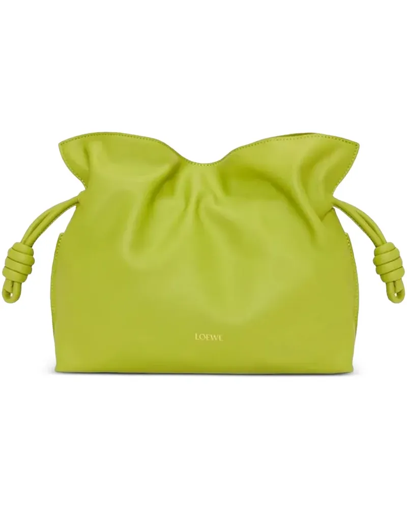 Loewe Flamenco Clutch - Grün Grün