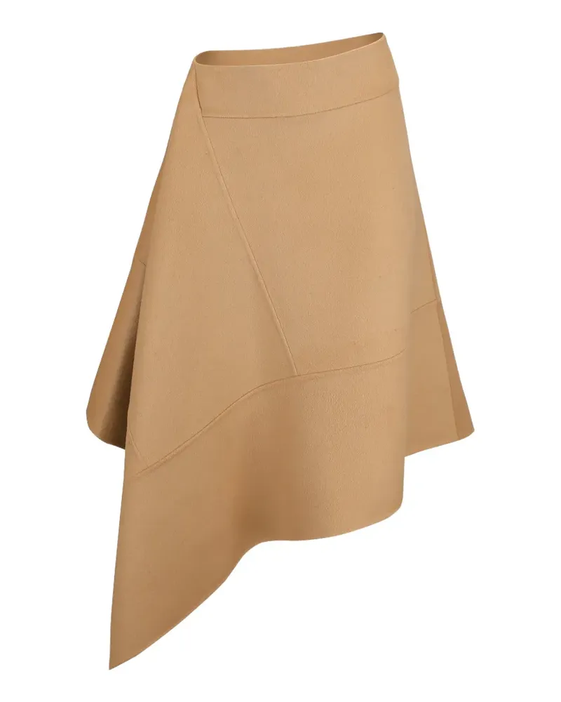 Michael Kors asymmetric midi skirt - Braun Braun