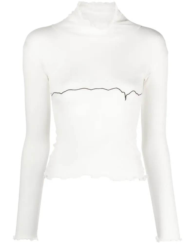 Baserange Tabby Star Pullover - Nude Nude