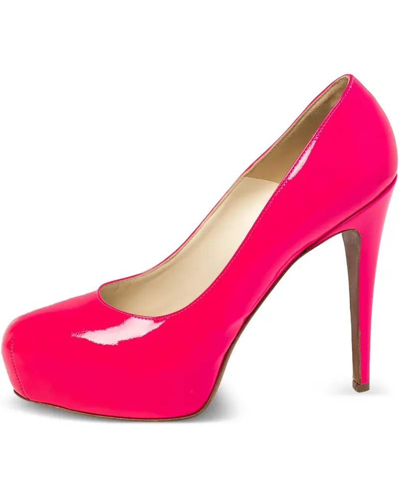 Brian Atwood Pre-owned Maniac Plateau-Stiletto-Absatz 120mm - Rosa Rosa