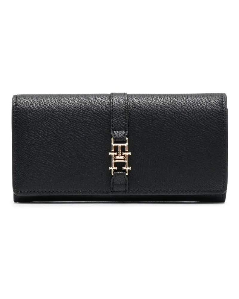 Tommy Hilfiger Portemonnaie mit Logo - Schwarz Schwarz