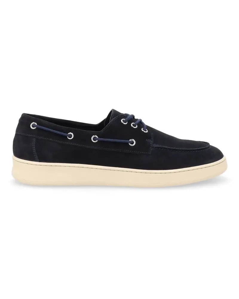FRAU suede boat shoes - Blau Blau