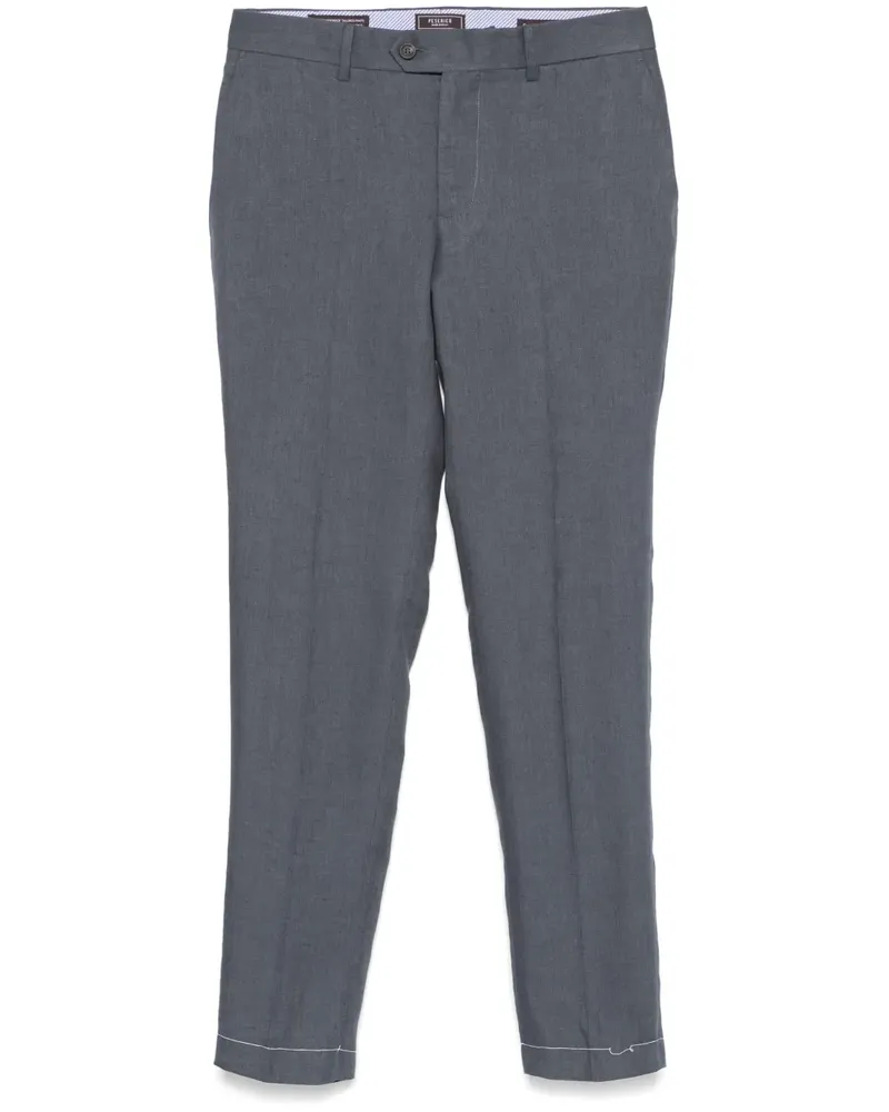 Peserico Hose aus Leinen - Blau Blau