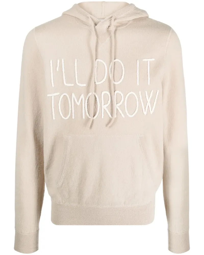 MC2 Saint Barth Jake I'll do it Tomorrow Hoodie - Nude Nude