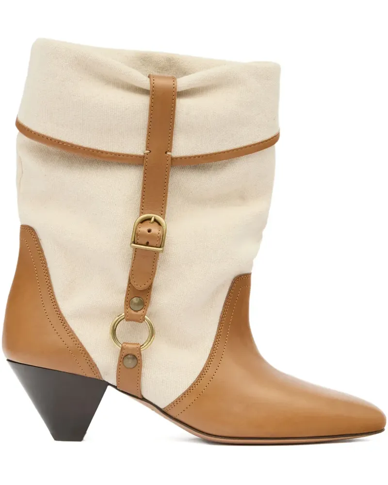 Isabel Marant Stiefel mit Schnalle - Nude Nude