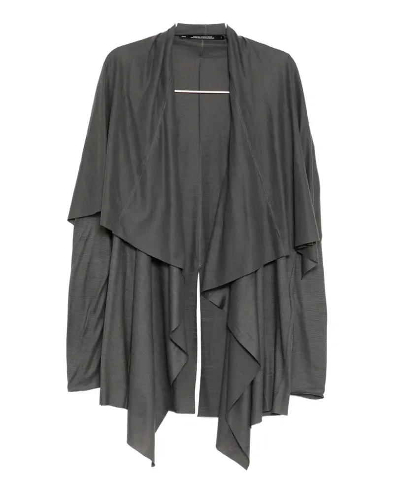 Julius veiled cardigan - Grau Grau