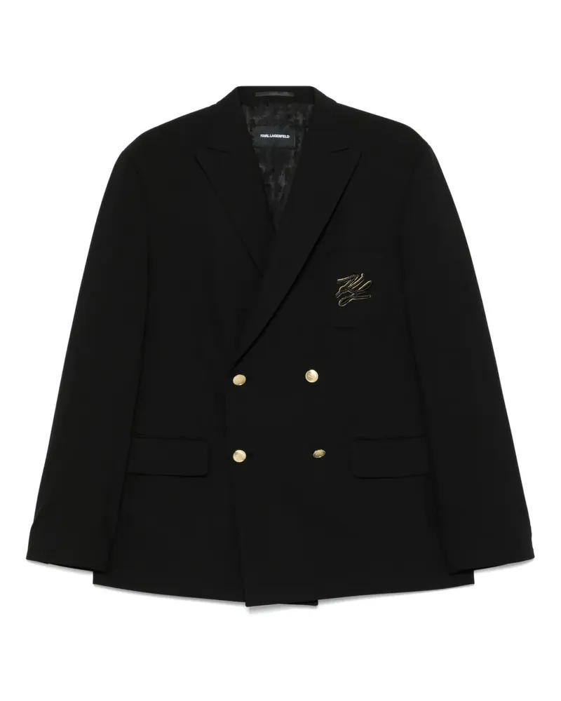 Karl Lagerfeld Dine Blazer - Schwarz Schwarz