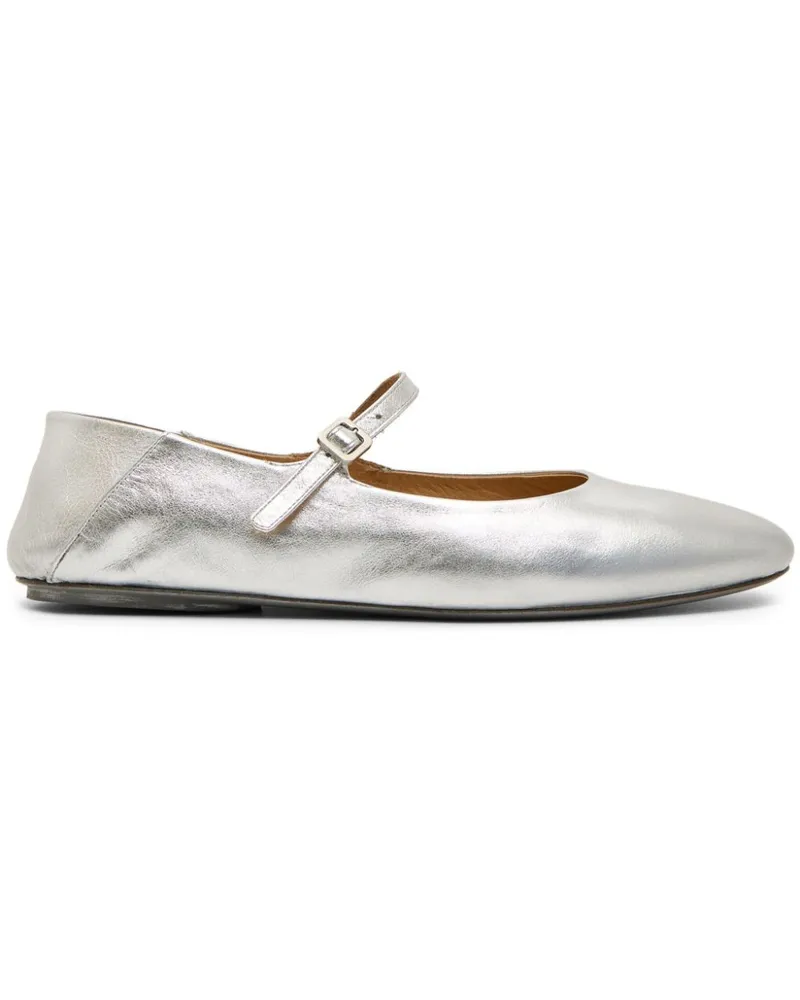 Marsèll Ballerinas mit Schnalle - Grau Grau